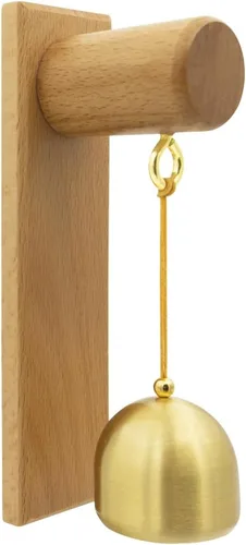 Shopkeepers Campana para apertura de puerta - Timbre de puerta de madera - Timbre de puerta para negocios al entrar - Campanas para puerta - Timbre