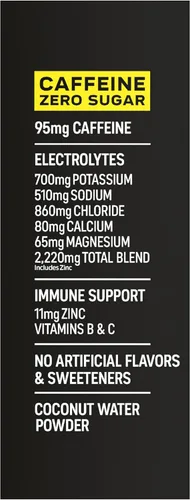 Vista 5 de BODYARMOR Caffeinated Flash IV Electrolyte Packets, Blue Raspberry & Dragonfruit Berry Variety Pack, Zero Sugar Energy Drink Mix, Single Serve