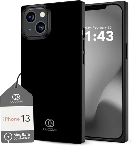 Vista 74 de Cocomii - Funda rectangular compatible con iPhone 13 Pro - Compatible con MagSafe, patrón de carey, estampado animal, brillante, magnética