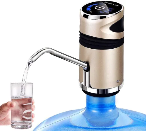Bomba de agua para jarra de 5 galones, dispensador eléctrico de agua de 5 galones, bomba de botella de agua de carga USB, dispensador universal de