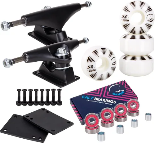 Vista 26 de Cal 7 Combo con camiones de 5.472 in, ruedas, rodamientos