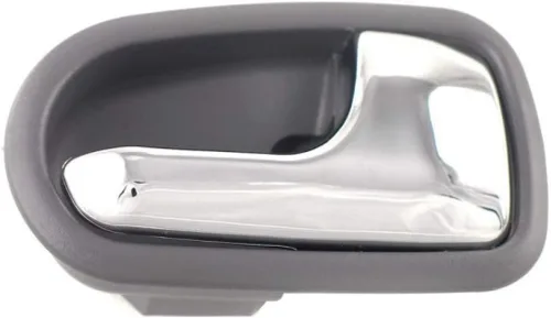 Vista 10 de KarParts360 Para Mazda 626 - Manija de puerta interior delantera o trasera, bisel gris del lado del conductor con palanca cromada (1993-1997)
