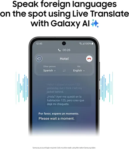 Vista 3 de Samsung Galaxy S23 FE - Teléfono celular AI, teléfono inteligente Android desbloqueado de 128 GB, batería de larga duración, procesador de energía