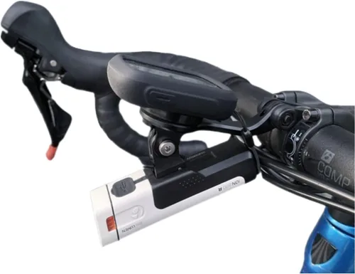 Vista 2 de Soporte de montaje para computadora de bicicleta compatible con Garmi n/Magen e C406 C206/Bry ton/Wa hoo/G G+Bicicletas GPS Computadora Deportiva