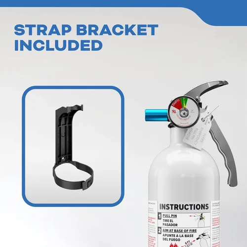 Vista 7 de Kidde Mariner 5 Extintor de Incendios para Barcos, de Un Solo Uso 5BC