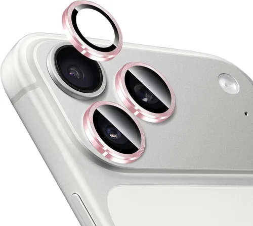 Vista 9 de Compatible con iPhone 13 Pro para iPhone 13 Pro Max, protector de lente de cámara antiarañazos, vidrio templado 9H, protector de cámara de metal a