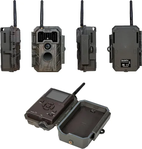 Vista 9 de GardePro Cámara E7 WiFi Trail (no celular), fotos de 48 MP, video HD 1296P, control de aplicación con vista en vivo, gran angular de 110°, visión