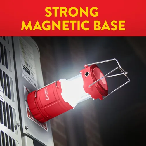 Vista 5 de Eveready - Linterna LED para campamento 360 PRO (paquete de 3), luces de tienda superbrillantes, linternas LED resistentes al agua IPX4 para cortes