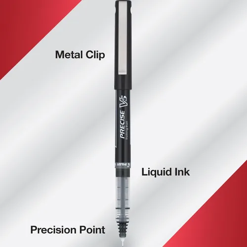 Vista 3 de Lapicera Roller Ball Pilot Precise V5., Negro