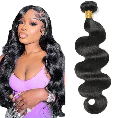 Vista 27 de 3 manojos de cabello humano 12A, ondulado, 100% sin procesar, cabello humano virgen brasileño de tejido rápido (14, 16, 18 pulgadas)