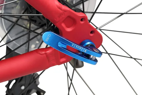 Vista 3 de Juego de pinchos de liberación rápida para bicicleta de carretera MTB delantera y trasera