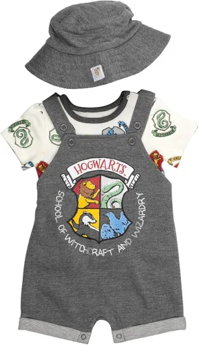 Vista 6 de Harry Potter Hogwarts Hermione Ron Weasley - Conjunto de 3 piezas para bebé recién nacido a bebé
