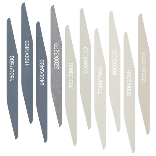 Vista 11 de Honoson 10 Piezas Palitos de Lijado Palitos de Lijado para Pulir para Modelos de Plástico Granos Surtidos Manualidades Metal Madera Herramientas