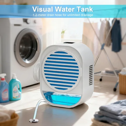 Vista 6 de Ventilación de secadora interior 4 en 1 con deshumidificador para proteger muebles, kit de ventilación de secadora para secadores eléctricos, filtro