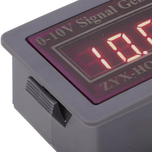 Vista 3 de Simulador analógico de voltaje 0-10V, generador ajustable ABS módulo de vivienda Medidor de control de frecuencia para pruebas de dispositivos PLC