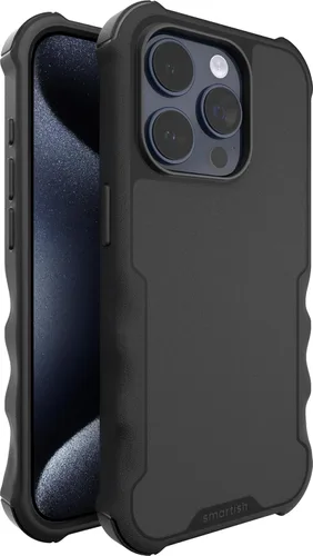 Vista 90 de Smartish® funda protectora magnética para iPhone 14 - Funda Gripzilla compatible con MagSafe [Resistente + Dura] Funda blindada de agarre pesado