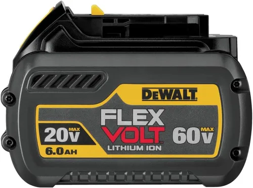 Vista 4 de DEWALT FLEXVOLT 20V/60V MAX Batería de Iones de Litio, 6.0-Ah (DCB606)