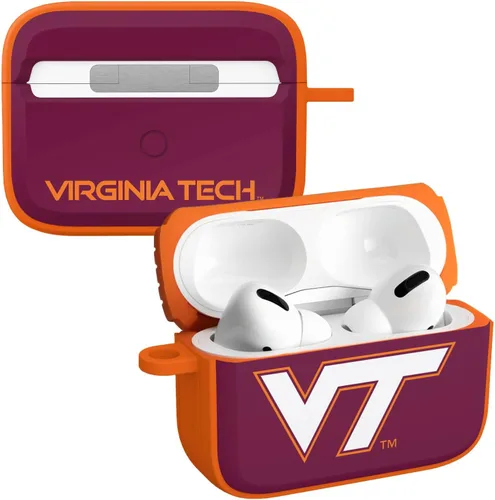 Vista 19 de AFFINITY BANDS Virginia Tech Hokies Camo HDX - Funda compatible con Apple AirPods Generaciones 1 y 2