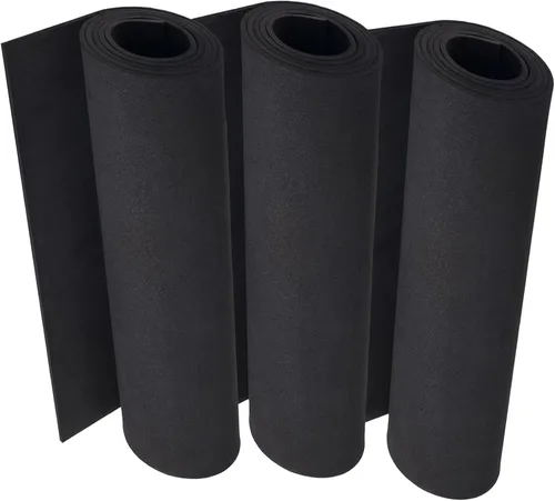Vista 34 de Rollos de hojas de espuma negra, hoja de espuma EVA grande premium de 13.9" x 59", 5mm de grosor, densidad 86kg/m3 para disfraz de Halloween