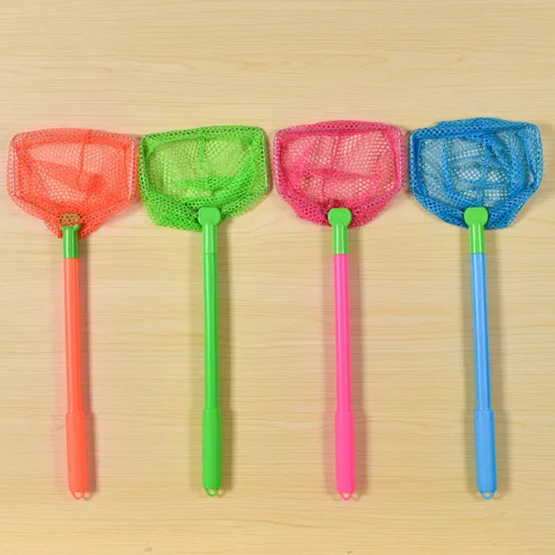 Vista 4 de Coopay 4/8 piezas de red de pesca para atrapar insectos, redes de mariposas de pescado, redes de playa para jugar al aire libre