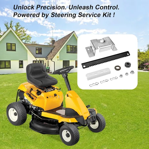 Vista 7 de 753-11064B CR12 Kit de servicio de dirección Piñón, Compatible con Cub Cadet CC30 CC30H CC30E Electric Hydro Mini Riders, MTD Columbia CR30