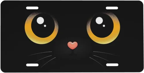 Vista 13 de Blessed Life - Placa de matrícula de aluminio con corazón dorado de 6 x 12 pulgadas, cubierta de metal para placa frontal de automóvil, accesorio