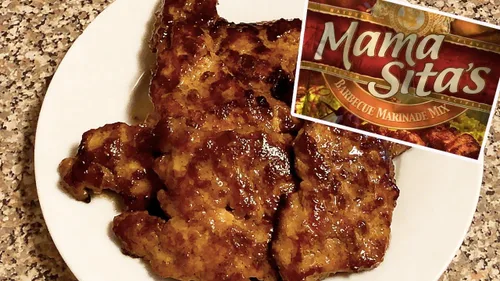 Vista 4 de Mama Sita's Mezcla de adobo para barbacoa, paquete de seis (6), 1.76 oz (50g)