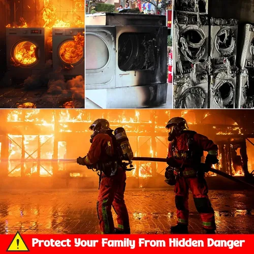 Vista 4 de Kit de limpiador de ventilación para secadora Palksky, herramienta de limpieza para secadora de 3 piezas - cepillo flexible de limpieza