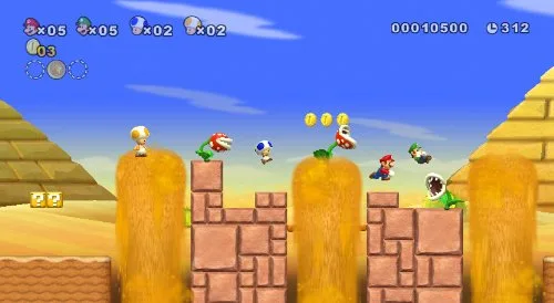 Vista 8 de New Super Mario Brothers para Nintendo Wii
