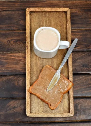 Vista 5 de Samhita Plato de madera de mango con borde elevado, juego de 3 para exhibir aperitivos de frutas, aperitivos, sushi, alimentos decorativos