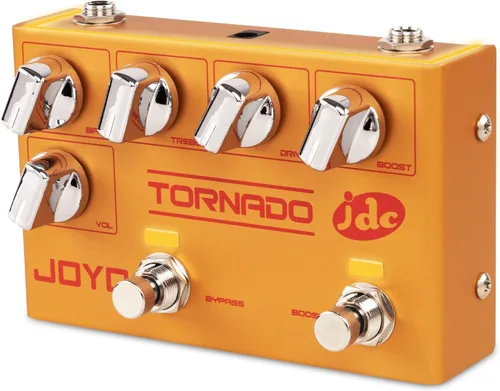 Vista 16 de JOYO Pedal Buffer y Afinador Incorporado con Afinación Precisa y Pantalla LED para Efectos de Bajo Eléctrico (Buffer Tune JF-19)