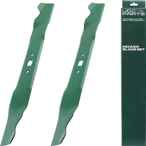 Vista 48 de UDC Parts 532173921 cuchillas de cortacésped para Husqvarna 48 pulgadas 173921 YTH2348 GTH2548 YTH2148 2748GLS YTH2448 YTH2748 YTH1848XP 532 17