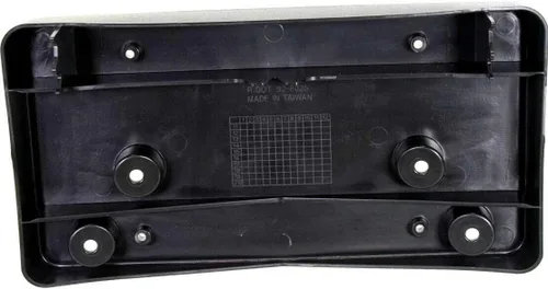 Vista 4 de DAT AUTO PARTS Soporte de montaje para placa de matrícula de parachoques delantero, repuesto para Chevrolet Camaro 2010-2013, negro, texturizado