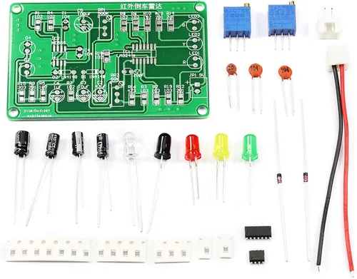 Vista 2 de Gikfun SMD Infrarrojo Inversión Radar Práctica Soldadura Kit Soldadura Junta de Entrenamiento para Arduino DIY EK1950