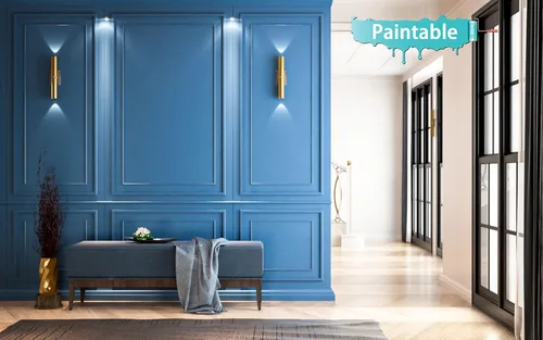 Vista 6 de TriMold Moldura Adhesiva Pelar y Pegar para Empeine de Silla, Moldura Autoadhesiva para Decoración y Protección de Paredes, 3m x 3cm