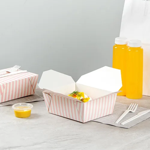 Vista 133 de Restaurantware Bio Tek - Cajas para llevar de 30 onzas, 200 loncheras para llevar, cierre de tabulación, resistentes al calor, desechables, de papel