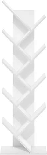 Vista 122 de Furinno - Estantería de cubos de 5 niveles serie Luder para libros y almacenamiento, color roble francés