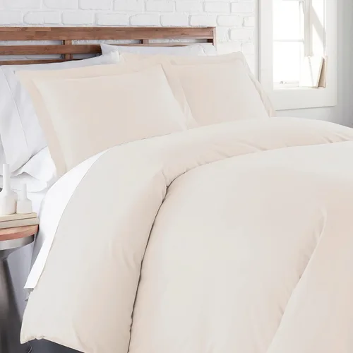 Vista 22 de Colección Geometric Maze - Calidad premium, suave, resistente a las arrugas, la decoloración y las manchas, fácil cuidado, juego de funda de edredón