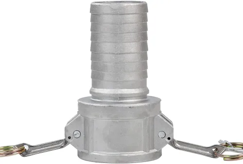 Vista 3 de 2 accesorios de bloqueo de leva de aluminio de 2 pulgadas (parte C), pieza de montaje de manguera de leva y ranura, acoplamiento hembra de 2