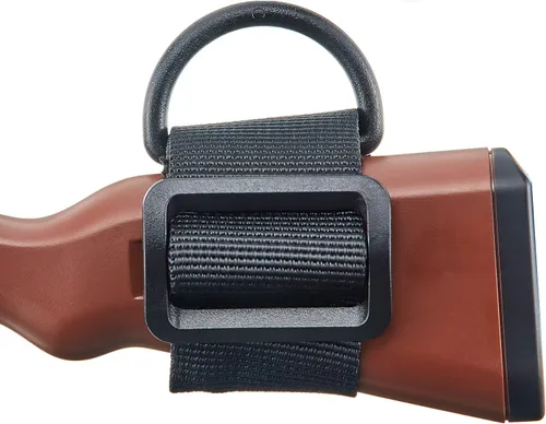 Vista 5 de 4 piezas de adaptador de eslinga de pistola ajustable para rifle en D, accesorio de correa de hombro para escopeta y rifle, culata