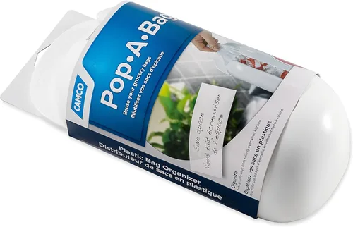 Vista 7 de Camco Pop-A-Bag Cuenta con un diseño compacto que almacena convenientemente autocaravanas, barcos, hogar y oficina Polímero, blanco
