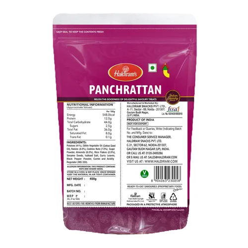 Vista 2 de Haldirams Haldiram's Panchrattan - 14.12 onzas, ()