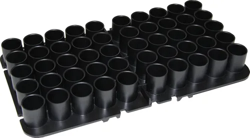 Vista 4 de MTM 50-Round Shotshell Tray Fits SF, SD and S-100, USA Made, Black