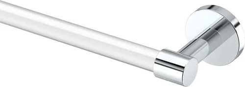 Vista 17 de Gatco Clarion - Toallero de 18 pulgadas de largo, latón cepillado acrílico transparente