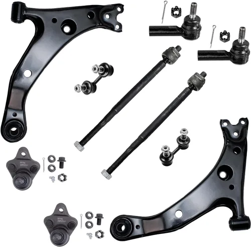 Vista 10 de Detroit Axle - Kit de brazos de control de extremo delantero RWD para cargador Chrysler 300 Dodge Challenger 11-19, brazos de control
