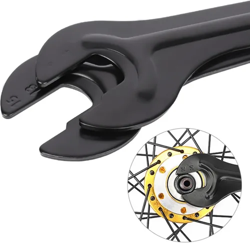 Vista 3 de Llave de ciclismo con cono de pedal de bicicleta