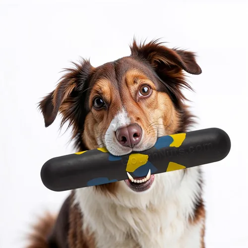 Vista 15 de Goughnuts — Juguetes para perros para masticadores agresivos Palo de juguete para perros prácticamente indestructible para razas pequeñas Verde