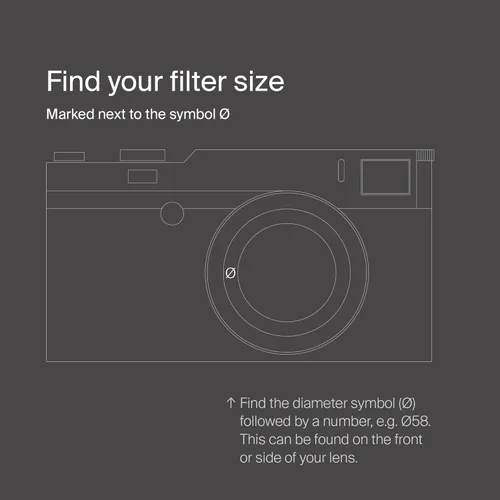 Vista 8 de Urth Filtro de lente UV de 1.457 in — Ultrafino, protección de lente de cámara UV multicapa