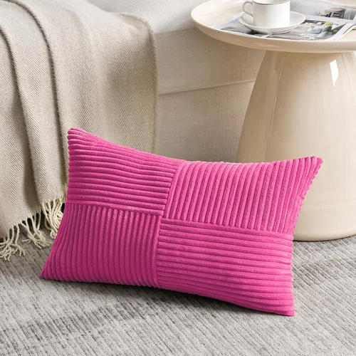 Vista 7 de Fancy Homi - Paquete de 2 fundas de almohada decorativas gris azul pequeño de 14 x 14 pulgadas para sofá, cama, sofá, rústico, estilo granja
