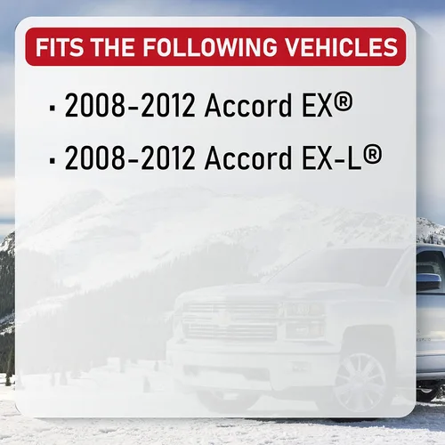 Vista 5 de Interruptor maestro de ventana de repuesto, doble botón automático, compatible con Honda Accord EX y EX-L 2008, 2009, 2010, 2011, 2012 - Reemplaza